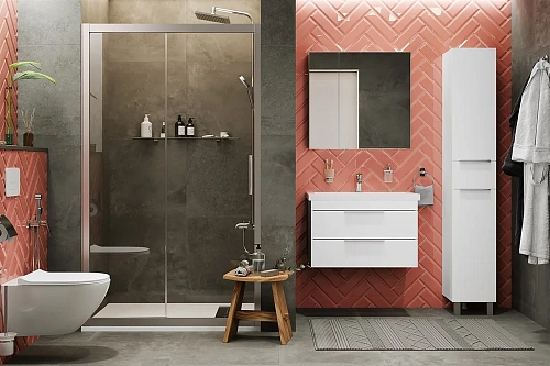 Шкаф-пенал STWORKI Копенгаген 195 R белый 463544 Шкаф-пенал STWORKI Копенгаген 195 R белый 463544