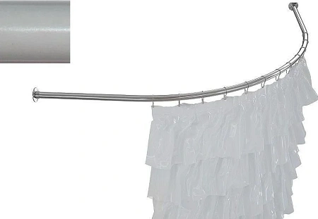 Карниз для ванны Aquanet Bali полукруглый 150x150 белый 00241490 Карниз для ванны Aquanet Bali полукруглый 150x150 белый 00241490