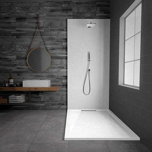 Душевой поддон Vincea VST-4SRL1012W, 1000x1200x25 из искусственного камня, белый матовый Душевой поддон Vincea VST-4SRL1012W, 1000x1200x25 из искусственного камня, белый матовый