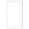 Зеркало EVOFORM Ledline BY 2112 со встроенным LED-светильником 4 W 60х120 cм Зеркало EVOFORM Ledline BY 2112 со встроенным LED-светильником 4 W 60х120 cм