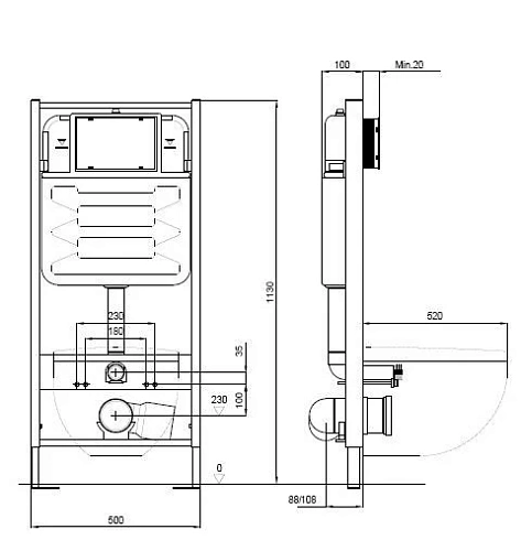 Комплект унитаза Aquatek Либра New AQ0530N-00 с инсталляцией INS-0000012 без клавиши и крепежа с тон SET AQUATEK ЛИБРА N Комплект унитаза Aquatek Либра New AQ0530N-00 с инсталляцией INS-0000012 без клавиши и крепежа с тон SET AQUATEK ЛИБРА N
