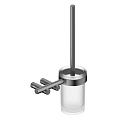 Ершик для унитаза ABBER Osten 316 AA1832BGG оружейная сталь брашированная Ершик для унитаза ABBER Osten 316 AA1832BGG оружейная сталь брашированная
