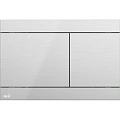 Клавиша смыва Alcaplast FUN-INOX мат/глянец Клавиша смыва Alcaplast FUN-INOX мат/глянец