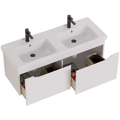 Тумба под раковину DREJA W, 125 см, подвесная, для а Гармония 125 см или стеклянной столешницы W, 99.9400 Тумба под раковину DREJA W, 125 см, подвесная, для а Гармония 125 см или стеклянной столешницы W, 99.9400