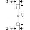 Душевой шланг hansgrohe Comfortflex с защитой от перекручивания125 см, хром 28167000 Душевой шланг hansgrohe Comfortflex с защитой от перекручивания125 см, хром 28167000