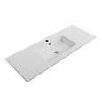 Раковина CEZARES CZR-8002-120 белый 1210x460 керамика Раковина CEZARES CZR-8002-120 белый 1210x460 керамика