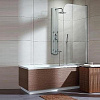 Картинка анонса товара «шторка на ванну radaway torrenta 201101-101nr 80 см прозрачное стекло r»