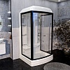 Душевая кабина Radomir Диана 108х118 1-05-6-0-0-0640 поддон с каркасом и сифоном, стекло прозрачное, функция Пар, FM-приемник, освещение, вентиляция, профиль черный