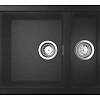 Кухонная мойка GROHE K500 с 1,5 чашей, 555 x 460 мм, черный гранит (31648AP0) Кухонная мойка GROHE K500 с 1,5 чашей, 555 x 460 мм, черный гранит (31648AP0)