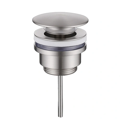 Донный клапан ABBER AF0012SP без перелива, фиксированный, сатин Донный клапан ABBER AF0012SP без перелива, фиксированный, сатин