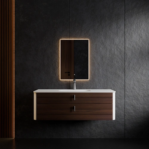 Тумба под раковину ArtDecco Gabriella 120 AGB12W24S000 подвесная, черный орех Тумба под раковину ArtDecco Gabriella 120 AGB12W24S000 подвесная, черный орех