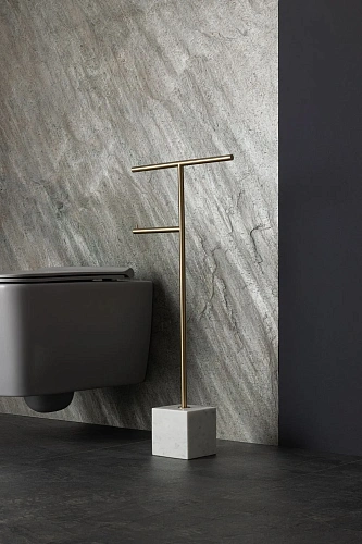 Держатель туалетной бумаги Allen Brau Priority 6.31FT1-GB золото брашированное Держатель туалетной бумаги Allen Brau Priority 6.31FT1-GB золото брашированное