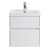 Картинка анонса товара «тумба под раковину belbagno pietra mini-500as-2c-so-bl bianco lucido подвесная 494x395»
