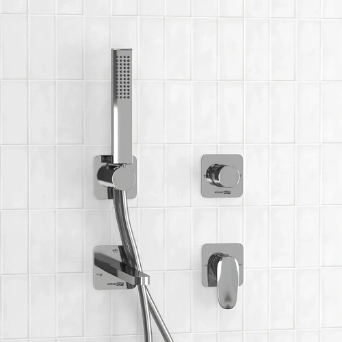 Смеситель для ванны WasserKRAFT A3151.268.270.271.087.103 встраиваемый хром Смеситель для ванны WasserKRAFT A3151.268.270.271.087.103 встраиваемый хром