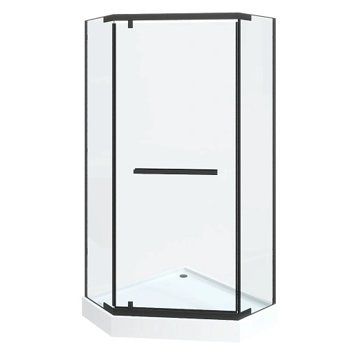 Душевой уголок Ceruttispa CHIKA ZP91B без поддона 90x90x195 Душевой уголок Ceruttispa CHIKA ZP91B без поддона 90x90x195
