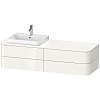 Картинка анонса товара «тумба под раковину duravit happy d.2 plus hp4973l2222 подвесная 160 см белая»