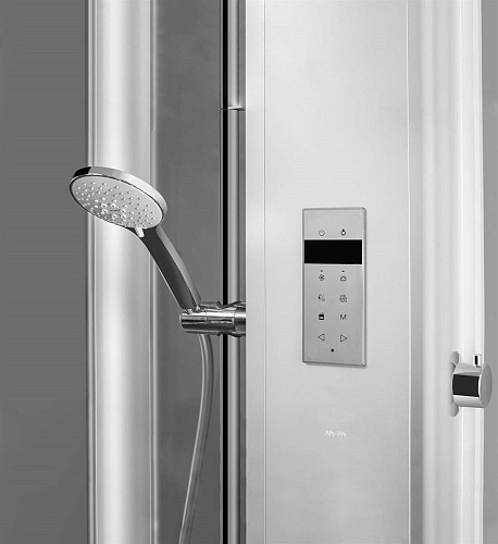 Душевая кабина AM.PM Awe W15C-804-120MTE 120х80 см, с гидромассажем и паром Душевая кабина AM.PM Awe W15C-804-120MTE 120х80 см, с гидромассажем и паром