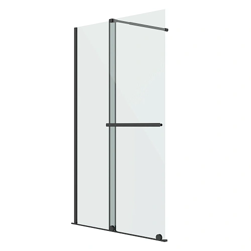 Душевая перегородка Niagara Nova NG-671-12BLACK (120х200) черный матовый, раздвижная, стекло прозрачное Душевая перегородка Niagara Nova NG-671-12BLACK (120х200) черный матовый, раздвижная, стекло прозрачное