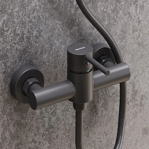 Смеситель для душа Damixa Scandinavian Pure 362000300 черный Смеситель для душа Damixa Scandinavian Pure 362000300 черный