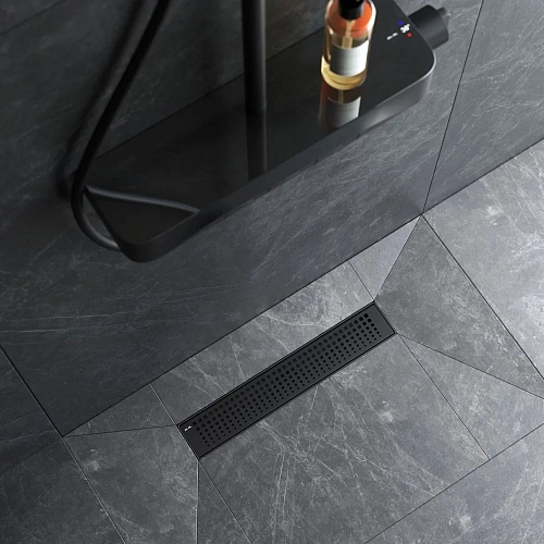 Душевой лоток AM.PM Master Flow W01SC-P11-040-01BM Cut Gradient 40см, черный матовый Душевой лоток AM.PM Master Flow W01SC-P11-040-01BM Cut Gradient 40см, черный матовый