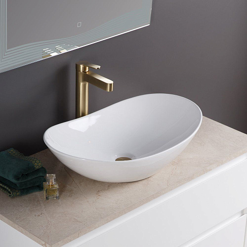 Раковина BelBagno BB1404 605x370x150 белый Раковина BelBagno BB1404 605x370x150 белый