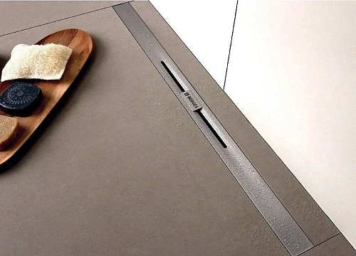 Душевой лоток BERGES SIMPEL 600, матовый хром, S-сифон D50/105 H50 вертикальный 090011 Душевой лоток BERGES SIMPEL 600, матовый хром, S-сифон D50/105 H50 вертикальный 090011