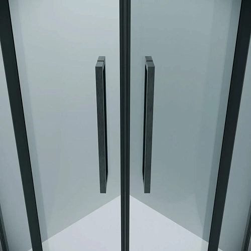 Душевой уголок GROSSMAN Cosmo 301.K33.02.1010.42.00 (100x100x195) полукруг,раздвиж,графит сатин,стекло прозра Душевой уголок GROSSMAN Cosmo 301.K33.02.1010.42.00 (100x100x195) полукруг,раздвиж,графит сатин,стекло прозра