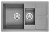 Картинка анонса товара «кухонная мойка granula 7802, алюминиум, кварц 775х495»