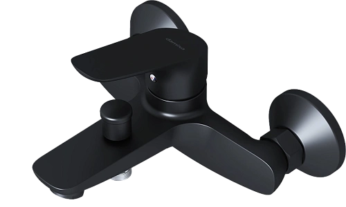 Смеситель для ванны STWORKI Малвик by Damixa Малвик HFMA10300 черный 573413 Смеситель для ванны STWORKI Малвик by Damixa Малвик HFMA10300 черный 573413