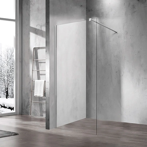 Душевая перегородка Vincea Walk-In VSW-1H800CL, 800x2000, хром, стекло прозрачное Душевая перегородка Vincea Walk-In VSW-1H800CL, 800x2000, хром, стекло прозрачное