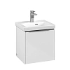 Тумба под раковину Villeroy &amp; Boch Subway 3.0 Brilliant White / Brilliant White C58200VE