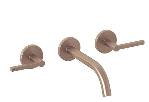 Смеситель для раковины Kludi NOVA FONTE 20144N115 настенный брашированная бронза Смеситель для раковины Kludi NOVA FONTE 20144N115 настенный брашированная бронза