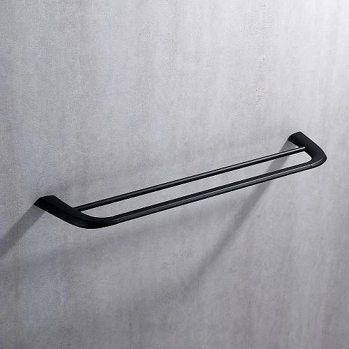 Полотенцедержатель ABBER Nord AA1553B черный матовый Полотенцедержатель ABBER Nord AA1553B черный матовый