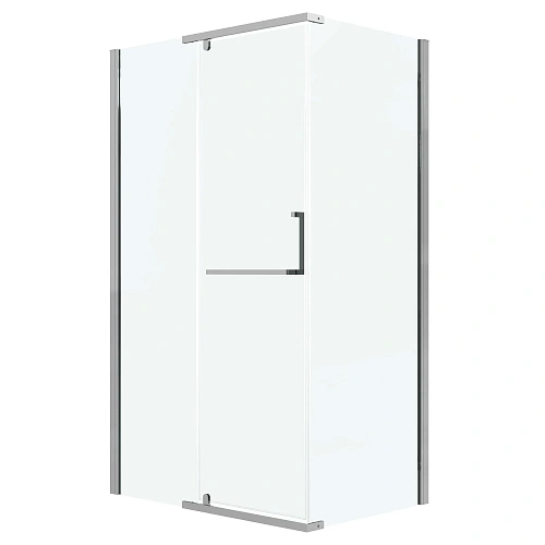 Душевой уголок GROSSMAN Pragma 100.K33.03.100.10.00-200.K33.03.80.10.00 (100х80х195) распашная,хром,стекло прозрачное Душевой уголок GROSSMAN Pragma 100.K33.03.100.10.00-200.K33.03.80.10.00 (100х80х195) распашная,хром,стекло прозрачное