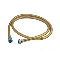 Душевой шланг Kaiser 0031 1,5м ПВХ аримрованный усиленный Gold Душевой шланг Kaiser 0031 1,5м ПВХ аримрованный усиленный Gold