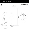 Душевая система WHITECROSS Y Y1234BASICBL термостатическая, черный матовый Душевая система WHITECROSS Y Y1234BASICBL термостатическая, черный матовый