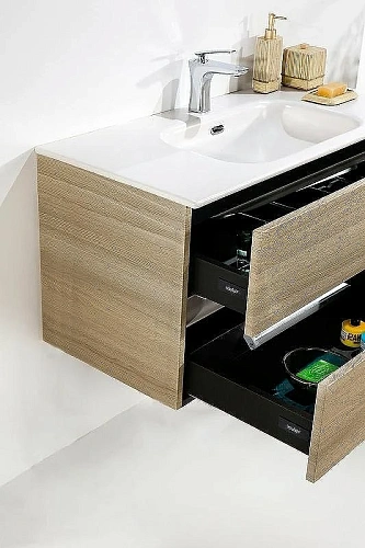 Тумба под раковину Armadi Art VALLESSI 100 Дуб светлый матовый фактурный 837-100-L Тумба под раковину Armadi Art VALLESSI 100 Дуб светлый матовый фактурный 837-100-L