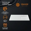 Раковина Orange ST-130RAR 130 правая под стиральную машину, белый Раковина Orange ST-130RAR 130 правая под стиральную машину, белый
