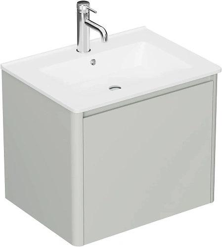 Тумба под раковину Allen Brau Gravity 60 1.370012.PWM папирус матовый Тумба под раковину Allen Brau Gravity 60 1.370012.PWM папирус матовый