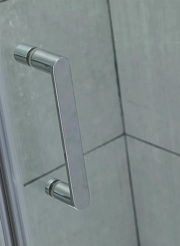 Душевой уголок DIWO Смоленск 150х80 см, профиль хром матовый 556379 Душевой уголок DIWO Смоленск 150х80 см, профиль хром матовый 556379