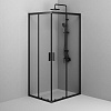 Душевой уголок AM.PM Gem W90G-403-100280-BT 100x80 черный матовый, стекло прозрачное Душевой уголок AM.PM Gem W90G-403-100280-BT 100x80 черный матовый, стекло прозрачное