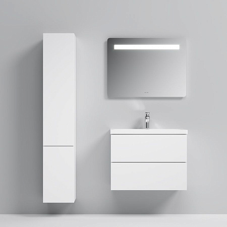 Шкаф-пенал AM.PM Gem M90CHL0306WG подвесной, левый, 30 см, push-to-open, белый Шкаф-пенал AM.PM Gem M90CHL0306WG подвесной, левый, 30 см, push-to-open, белый