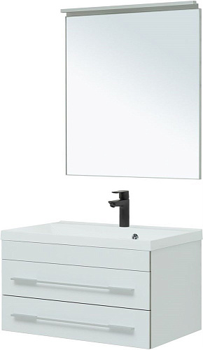 Тумба под раковину Aquanet Верона 75 New белый матовый 00272422 Тумба под раковину Aquanet Верона 75 New белый матовый 00272422
