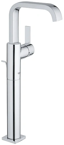 Смеситель для раковины GROHE Allure с донным клапаном, свободностоящий, хром (32249000) Смеситель для раковины GROHE Allure с донным клапаном, свободностоящий, хром (32249000)