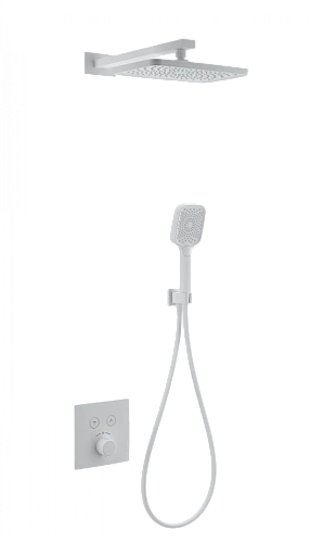 Душевая система Wonzon & Woghand с термостатом, встраиваемая, белый матовый (WW-D2017-B-MW) Душевая система Wonzon & Woghand с термостатом, встраиваемая, белый матовый (WW-D2017-B-MW)