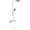 Картинка анонса товара «душевая система hansgrohe pulsify s showerpipe 260 1jet с термостатом для ванны 24220000, хром»