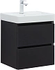 Тумба под раковину Aquanet Вега 2.0 50 00362542 черный
