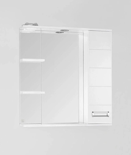 Зеркальный шкаф Style Line Ирис 75/С ЛС-00000020 Зеркальный шкаф Style Line Ирис 75/С ЛС-00000020