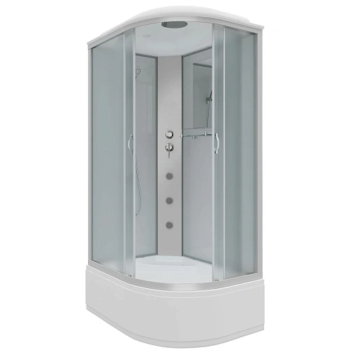 Душевая кабина Niagara Classic NG-2310-14LG (1200х800х2150) высокий поддон (40см) стекло матовое 23101424LG Душевая кабина Niagara Classic NG-2310-14LG (1200х800х2150) высокий поддон (40см) стекло матовое 23101424LG