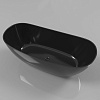 Картинка анонса товара «ванна из искусственного камня whitecross onyx c 160x75 (черный глянец) искусственный камень 0206.160 0206.160075.101»